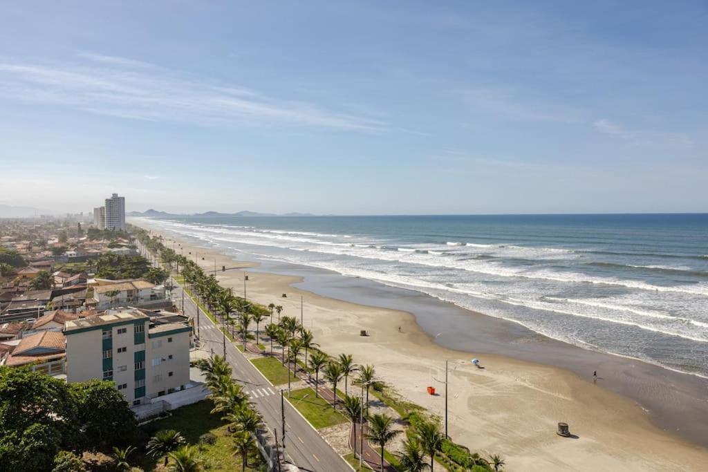 Apartamento Frente Para O Mar 6 Pessoas Com Estacionamento Praia Grande  Esterno foto